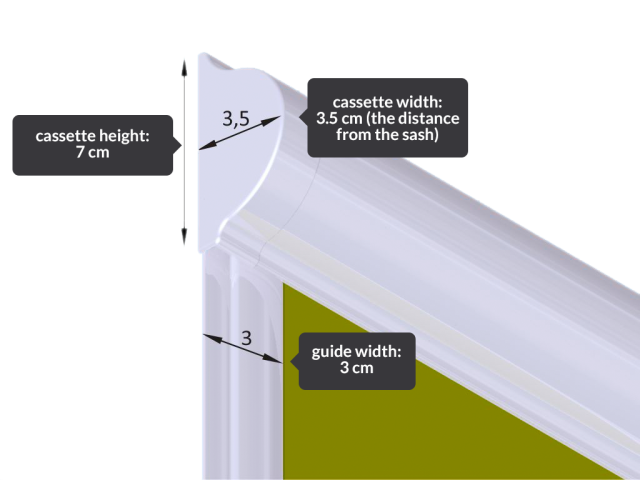 With flat side guides - Helios