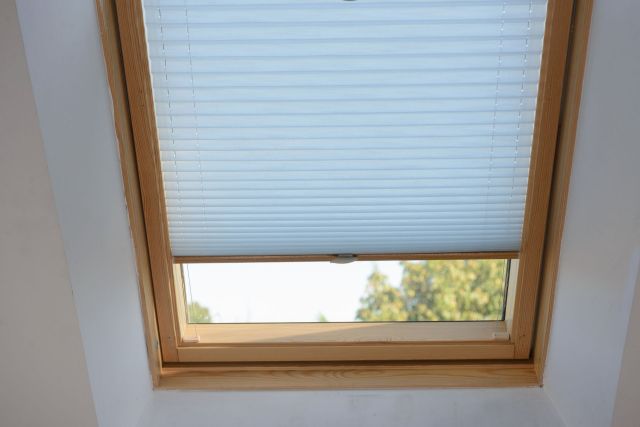 Window pleated blinds