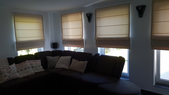 Roman blinds
