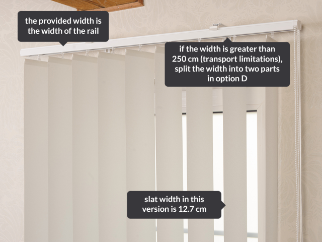 Vertical blinds 127